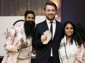 Hervé Troccaz, magicien à Lyon lors d'une soirée d'entreprise